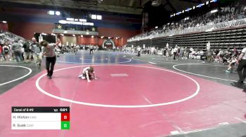 58 lbs Consi Of 8 #2 - Harrison Hinton, Kimball WC vs Rhett Suek, Casper WC