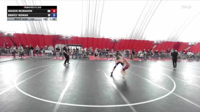 120 lbs Cons. Round 1 - Mason McMahon, Wausau West vs Bently Nowak, Wrestling Factory