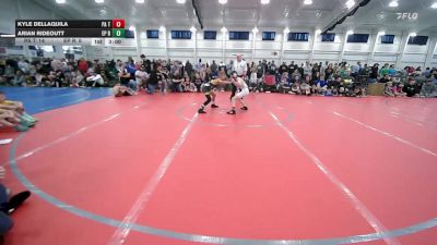 72 lbs Round Robin 1 - Kyle Dellaquila, PA Titan WC-EL vs Arian Rideoutt, EP Rattlers-EL