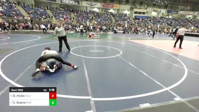 120 lbs Round Of 32 - Darren Hicks, Dolores vs Curtis Bueno, Miners