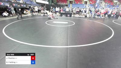 138 lbs Cons 64 #2 - Jonah Paulino, MA vs Brogan Fielding, OH