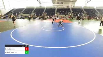 105 lbs Quarterfinal - Gavin Mytko, Durango WC vs Nathaniel Rodriguez, Safford WC