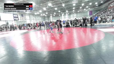 132 lbs Champ. Round 2 - Tai Maeda, Washington vs Joseph Mason, Big Cat Wrestling Club