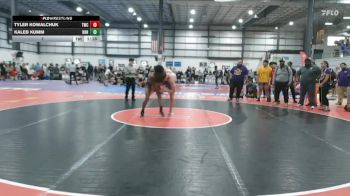 144 lbs 1 - Tyler Kowalchuk, TRIANGLE WRESTLING CLUB vs Zion Booker, HEAVY HITTING HAMMERS