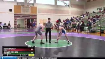 145 lbs Quarterfinal - Jesse Salinas, Selah vs Skyler Summers, Oak Harbor