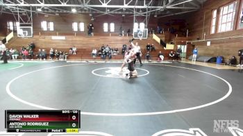 120 lbs Quarterfinal - Davon Walker, Fremont vs Antonio Rodriguez, Los Gatos