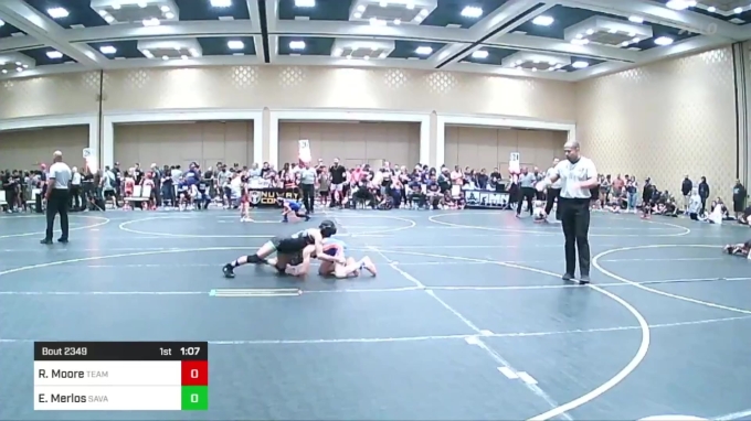77 lbs Round Of 16 - Rowen Moore, Team Real Life vs Emery Merlos ...