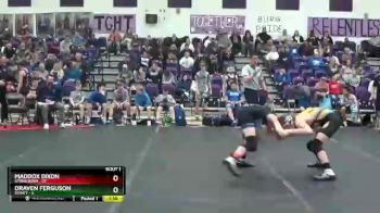 116 lbs Round 1 (6 Team) - Maddox Dixon, Springboro vs Draven Ferguson, Sidney