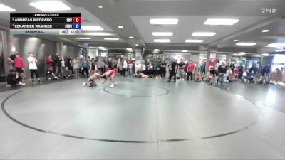 92 lbs Semifinal - Lexander Ramirez, 208 Badgers Wrestling Club vs Andreas Medrano, Suples Wrestling Club