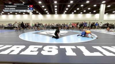 120 lbs Quarters - JD Pomranky, SC vs Gavin Ghersi, GA