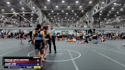 107 lbs Round 5 (8 Team) - Miaylee Ortiz Martines, Validus WC vs Juliet Chin, Headhunters WC