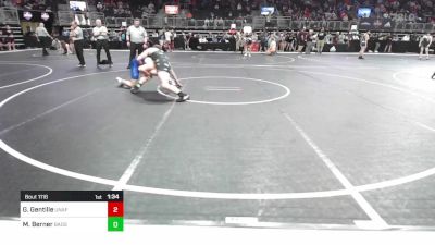 218 lbs Round Of 16 - Gavin Gentille, Unaffilated vs Mitchell Berner, Beebe Badgers