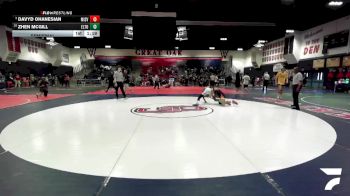 150 lbs Semifinal - Zhen McGill, El Toro vs Davyd Ohanesian, Mission Viejo