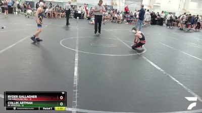 72 lbs Round 3 (4 Team) - Collin Artman, 84 Athletes vs Ryder Gallagher, The Wrestling Mill