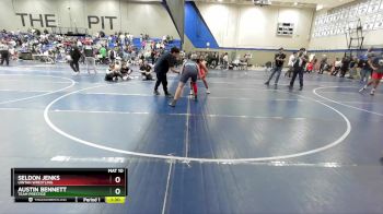 160 lbs Semifinal - Seldon Jenks, Uintah Wrestling vs Austin Bennett, Team Prestige