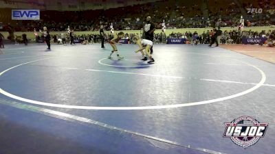 80 lbs Consi Of 8 #2 - Presley Williams, Sperry Wrestling Club vs Leah Valdez, Mission Arlington