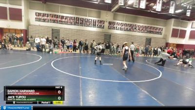 87 lbs 1st Place Match - Damon Harward, Riverton Wolf Pack Wrestling vs Jace Tupou, Iron Co Wrestling Academy