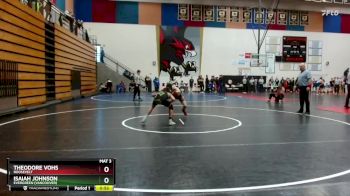 106 lbs Cons. Round 3 - Theodore Vohs, Roosevelt vs Isaiah Johnson, Evergreen (Vancouver)