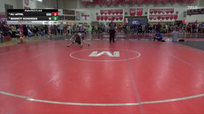 85 lbs Semifinal - Eli Appel, Dakota Boyz Wrestling Club vs Bennett Sorensen, MN Elite