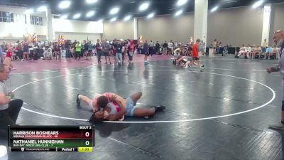 190 lbs Round 1 (10 Team) - Harrison Boshears, Indiana Smackdown Black vs Nathaniel Hunnighan, Bad Bay Wrestling Club