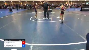 67 kg Semifinal - Greyson McDonald, Bears Wrestling Club, Inc. vs Chase Wolgamuth, Seminole County Wrestling Club