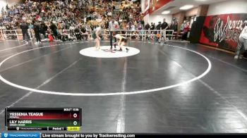 125 lbs Semifinal - Yessenia Teague, Powell vs Lily Harris, Green River