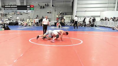145 lbs Rr Rnd 1 - Jordin Agosto, MetroWest United Lightning - HSB vs Nathan Steger, 4M Strength - HSB