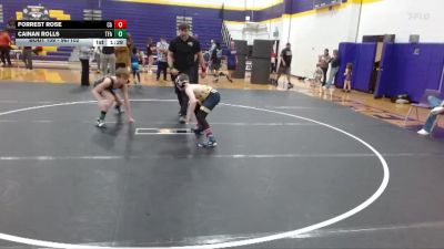 96/102 2nd Place Match - Cainan Rolls, Triumph Fight Academy vs Forrest Rose, C2X Academy