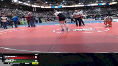 190 lbs Cons. Round 2 - Dylan Fahey, Melba vs Logan Tull, Wasatch Utah