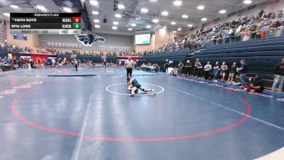 132 lbs Cons. Round 3 - Faith Boyd, Prosper Rock Hill vs Rita Long, Klein Collins