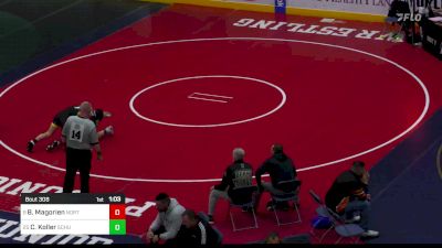 132 lbs Round Of 32 - Brody Magorien, North Allegheny vs Coy Koller, Schuylkill Valley