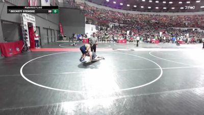 135+ Round 2 - Beckett Stenske, Markesan Wrestling vs Gunner Wall, River Ridge