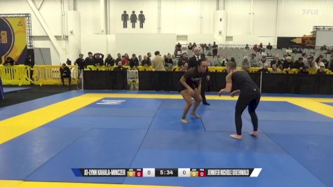 Jennifer Nichole Greenwald vs Jo-Lynn Kahala-Minczer 2024 World IBJJF Jiu-Jitsu No-Gi Championship