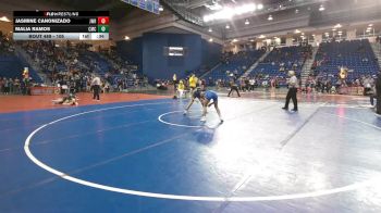 105 lbs Cons. Round 4 - Malia Ramos, Canon McMillan vs Jasmine Canonizado, JW Robinson