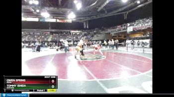 182 lbs Cons. Round 2 - Tommy Ishida, Ontario vs Owen Spring, Boise