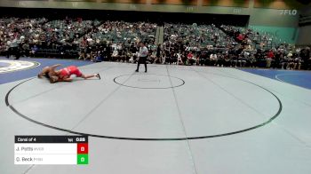 165 lbs Consi Of 4 - Jackson Potts, Mountain View OR vs Quayde Beck, Payson