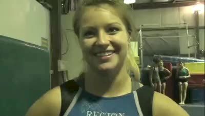 Betsy Zander before Heading off to College at GWU