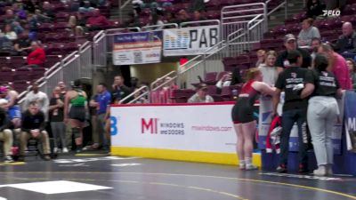 190 lbs First Round - Caroline Hattala, Quakertown-G vs Davaya Truman, Erie-G