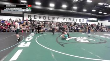 132 lbs Cons. Semi - Jose Garcia Hidalgo, Mendota vs Noe Cisneros, Arvin