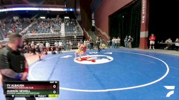 144 lbs 1st Place Match - Hudson Newell, Wyoming Underground Wrestling vs Ty Albaugh, Torrington Wrestling Club