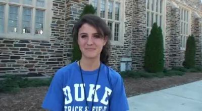 Duke's Madeline Morgan on 2010 XC