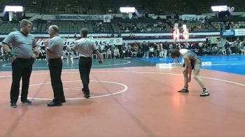 113 lbs Placement (16 Team) - Brennon Patton, Richlands vs Nathan Lanoue, Western Branch