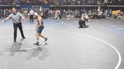 D 1 138 lbs Champ. Round 2 - Michael Klein, Holy Cross vs Louie Breaux, Lafayette