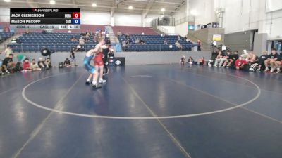 132 lbs Jack Clemenson, North Dakota vs Mason Pecoff, California Silver