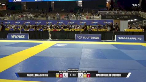 Gabriel Lima Bastida vs Matheus Breier Barbiero 2026 Pan Kids Jiu-Jitsu IBJJF Championship