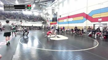 150 lbs Placement Matches (16 Team) - Logan Brome, Laramie vs Kaleb Henne, Central