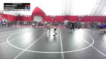 144 lbs Champ. Round 1 - Tristen Smazal, Crass Trained vs Parker Mlsna, Sarbacker Wrestling Academy
