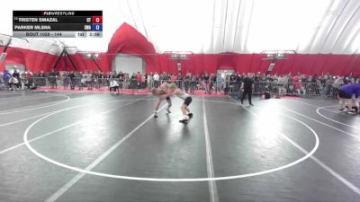 144 lbs Champ. Round 1 - Tristen Smazal, Crass Trained vs Parker Mlsna, Sarbacker Wrestling Academy