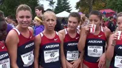 Arizona women after surprise win at 2010 Griak