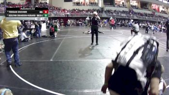 39-40 lbs Semifinal - Teegan Ducker, HWA vs Jeslynn Brandon-Hubard, Rocket Wrestling Club / RWC - Girls